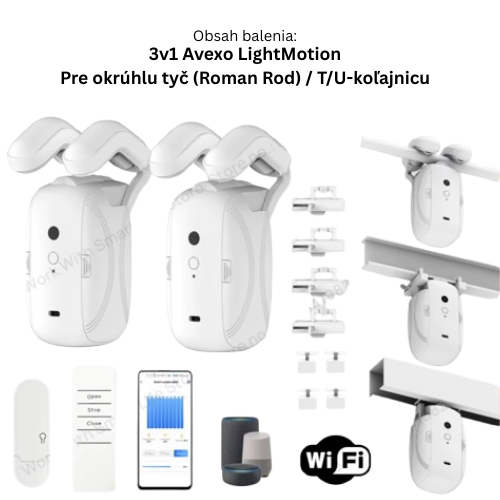2x Avexo LightMotion 3V1